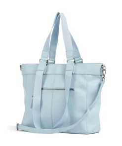 FredsBruder Tote Bags-Keep on smiling Big Tote bag recycled leather