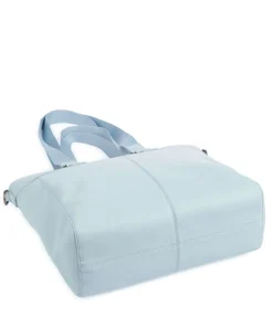 FredsBruder Tote Bags-Keep on smiling Big Tote bag recycled leather