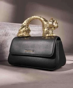 Karl Lagerfeld Clutch & Evening Bags|Handbags-K/Ikon Choupette Handbag fine grain cow leather