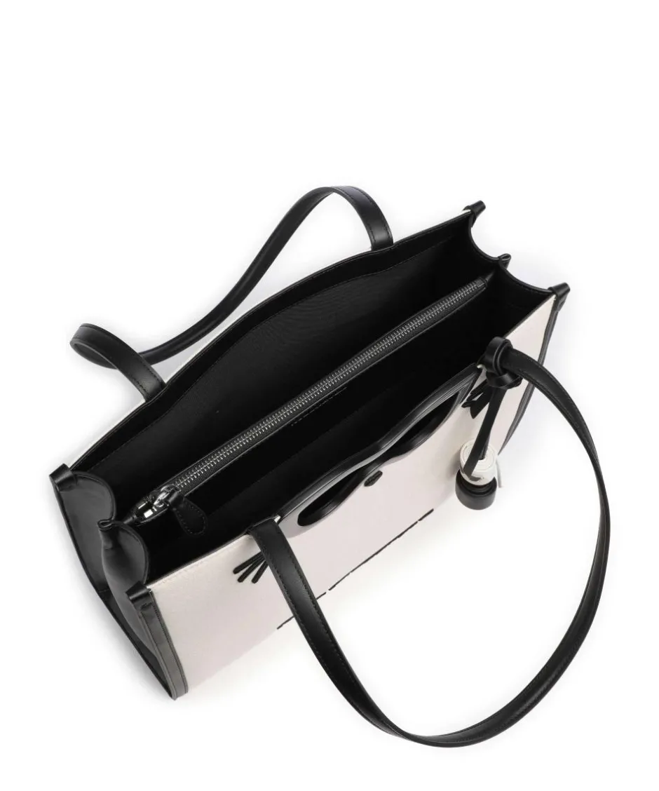 Karl Lagerfeld Tote Bags-K/Ikon Choupette Tote bag canvas