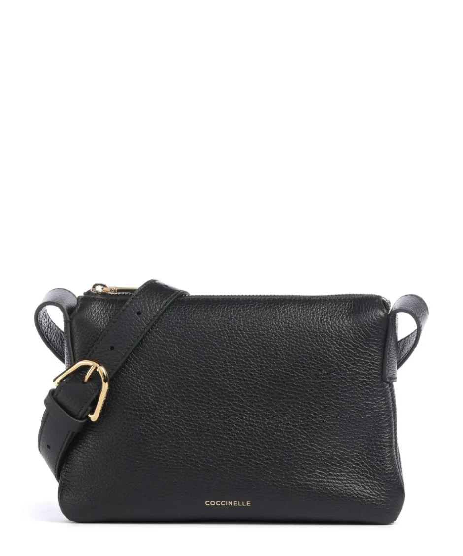Coccinelle Crossbody Bags-Kirsten Crossbody bag grained cow leather