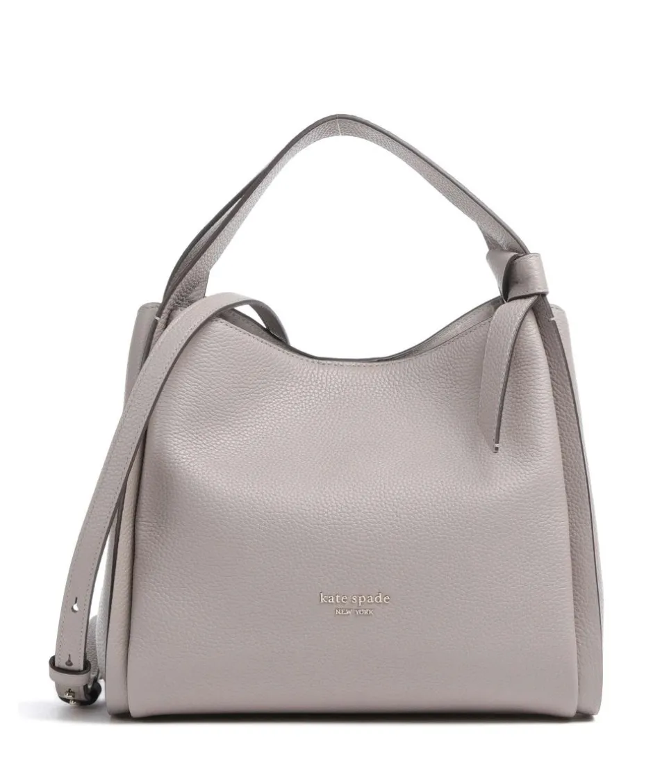 Kate Spade New York Shoulder Bags|Hobo Bags-Knott Hobo bag grained cow leather