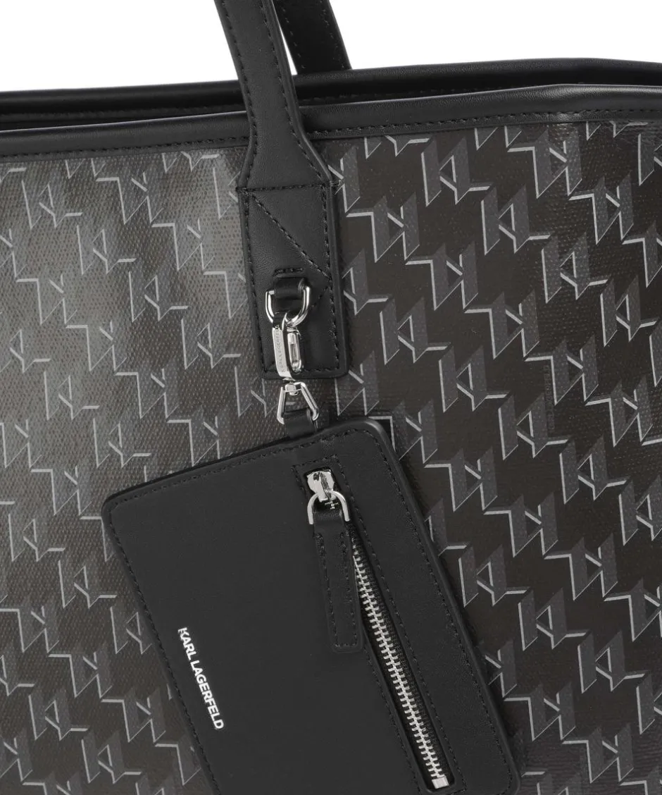 Karl Lagerfeld Tote Bags-K/Voyage Tote bag 16″ cotton, polyester