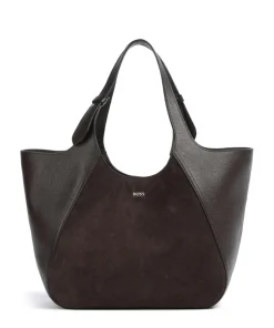BOSS Tote Bags-Lenah Big Tote bag grained cow leather, brushed cow leather