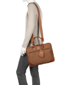 Brics Business- & Laptop Bags-Life Briefcase 10″ fabric