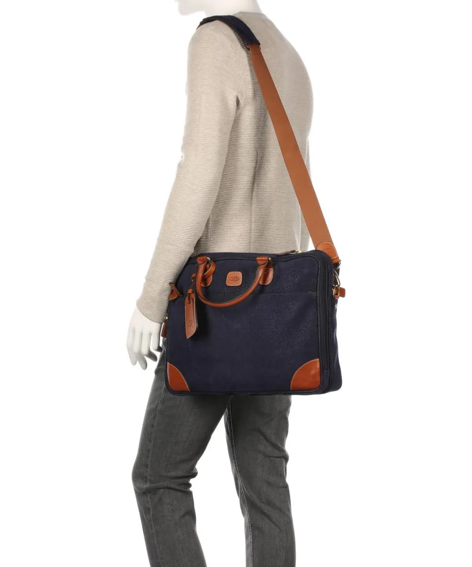 Brics Business- & Laptop Bags-Life Briefcase 15″ fabric