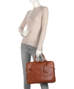 Brics Business- & Laptop Bags-Life Pelle Briefcase 15″ leather
