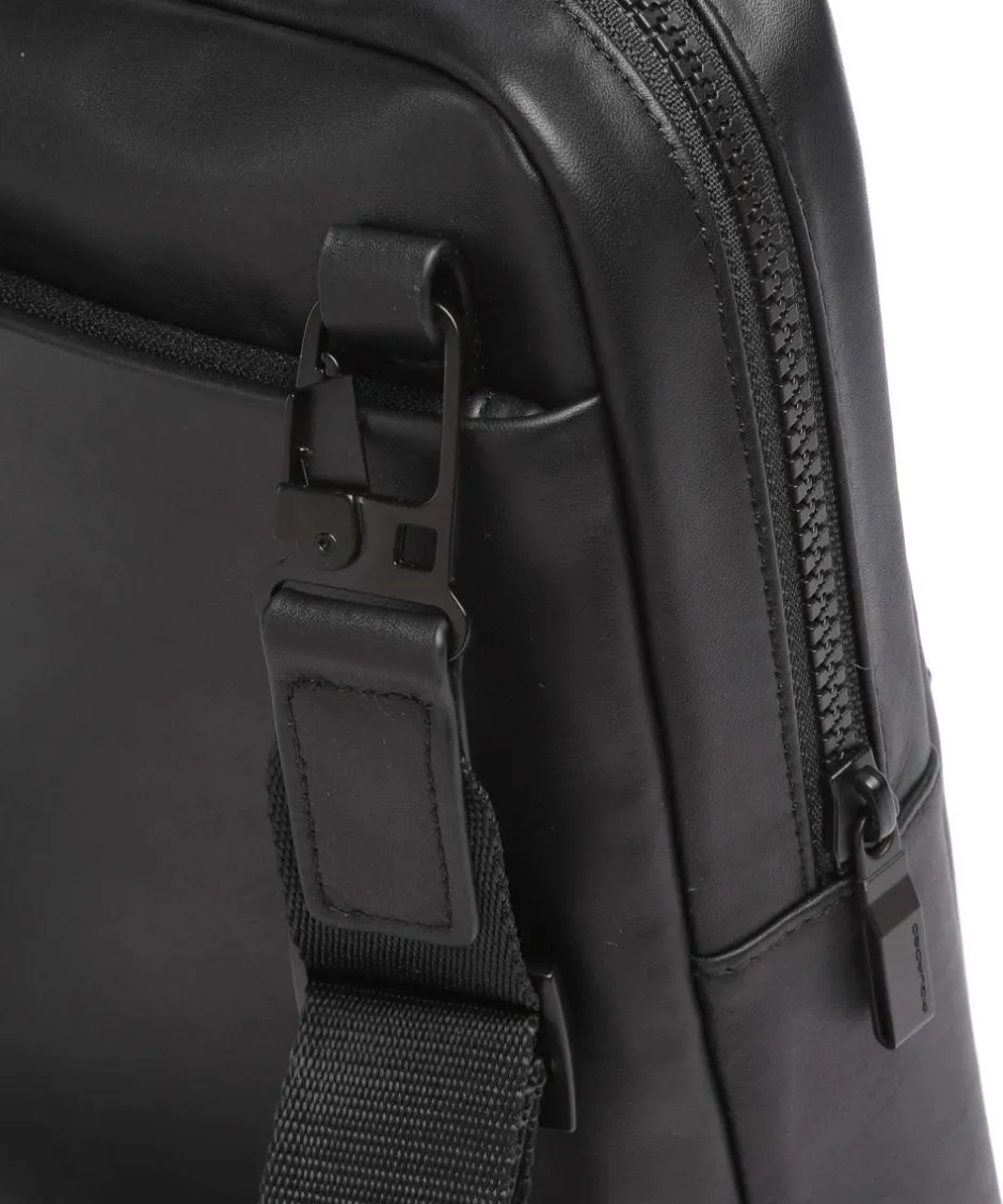 Piquadro Crossbody Bags-Liko Crossbody bag fine grain leather