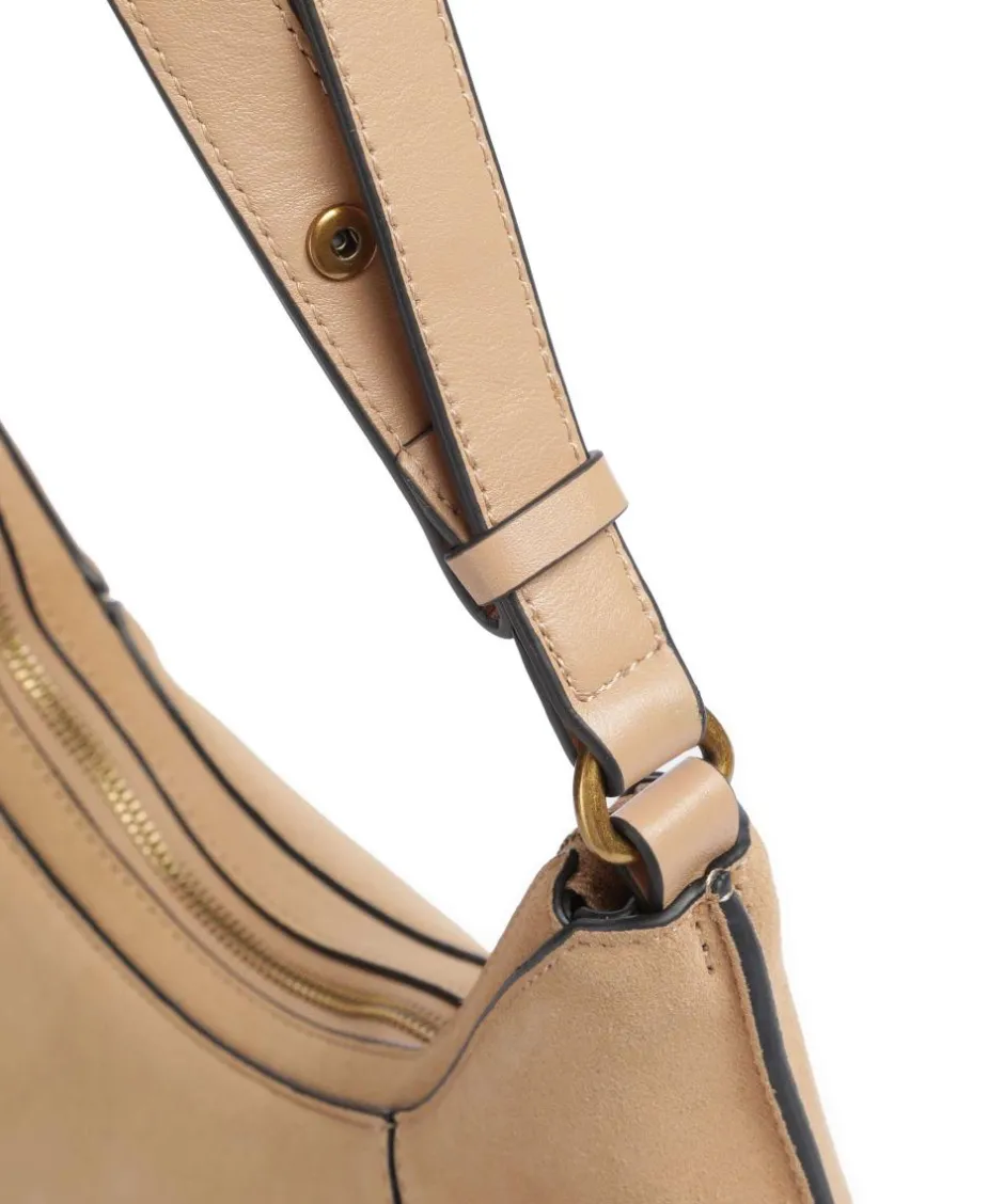 Liebeskind Shoulder Bags|Hobo Bags-Lilly Suede S Hobo bag velour leather