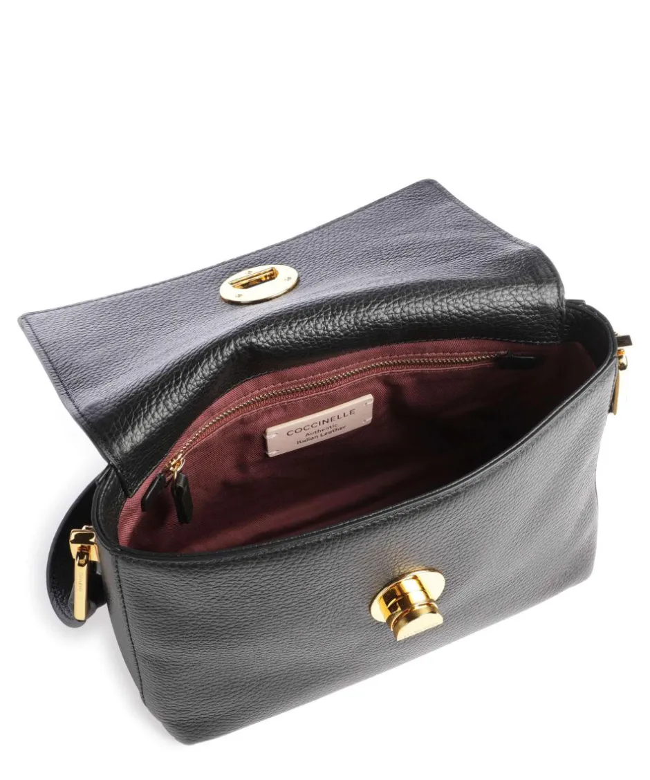 Coccinelle Crossbody Bags-Liya Crossbody bag grained leather
