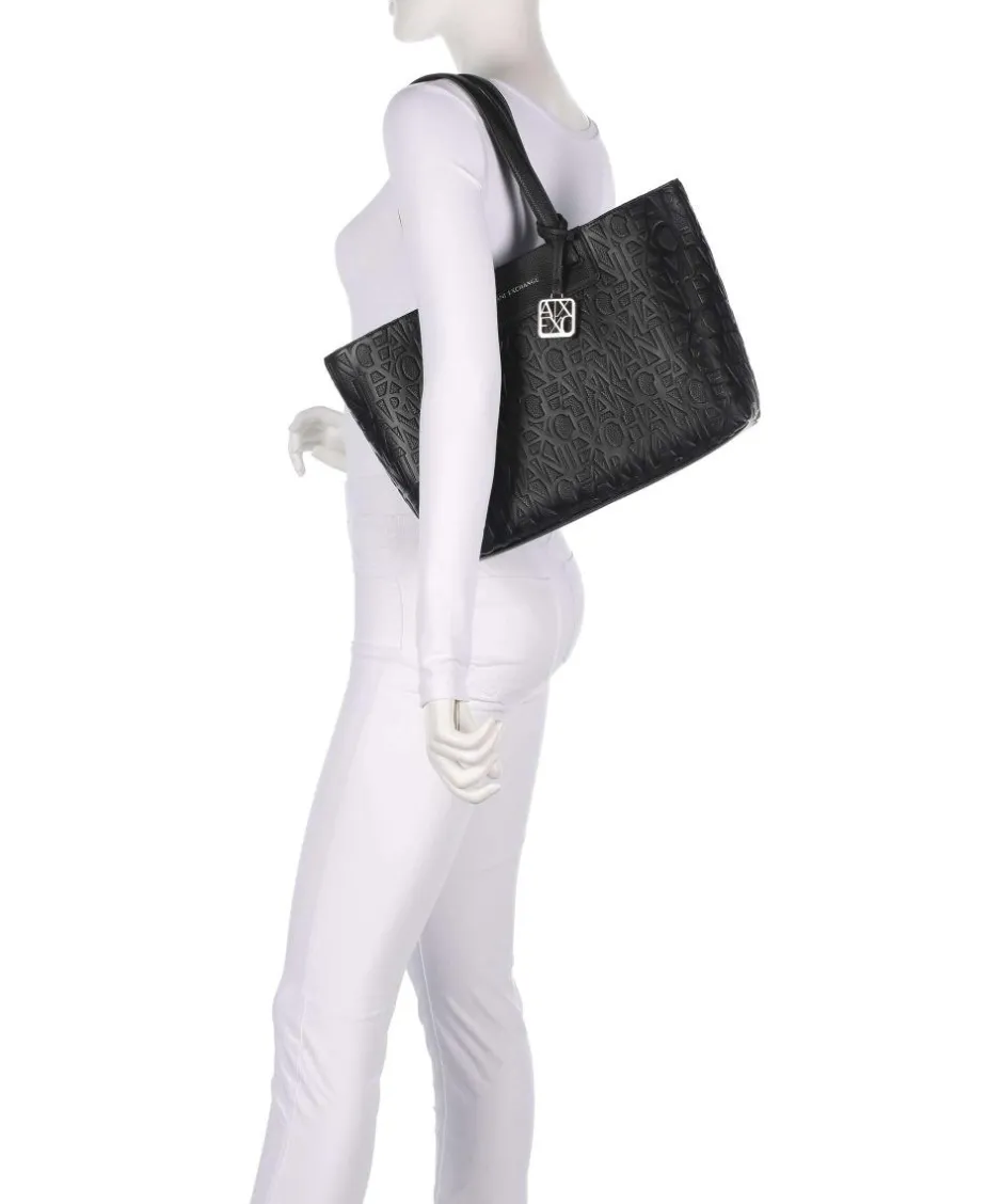 Armani Exchange Tote Bags-Liz M Tote bag imitation leather