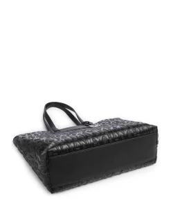Armani Exchange Tote Bags-Liz Monogram L Tote bag imitation leather