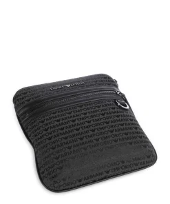 Emporio Armani Crossbody Bags-Logo Jacquard Crossbody bag canvas
