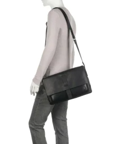 JOOP! Business- & Laptop Bags|Crossbody Bags-Loreto Janis Messenger bag fine grain cow leather