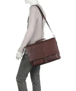 JOOP! Business- & Laptop Bags-Loreto Kreon Briefcase 14″ fine grain cow leather