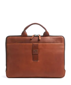 JOOP! Business- & Laptop Bags-Loreto Samu Briefcase 14″ pull-up cow leather