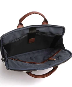 JOOP! Business- & Laptop Bags-Loreto Samu Briefcase 14″ pull-up cow leather