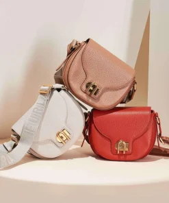 Furla Crossbody Bags-Lotus Mini Crossbody bag grained leather