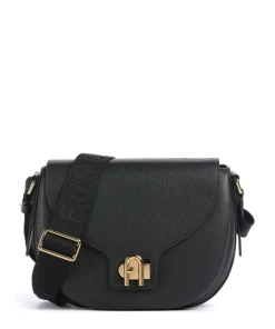 Furla Crossbody Bags-Lotus S Crossbody bag grained leather