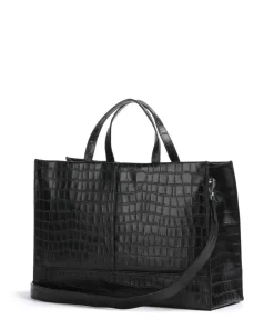 Liebeskind Tote Bags|Handbags-Lou 2 New Croco L Handbag embossed leather