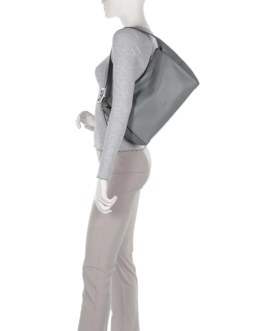 Liebeskind Shoulder Bags|Hobo Bags-Lou Calf Optic M Hobo bag softly grained calfskin