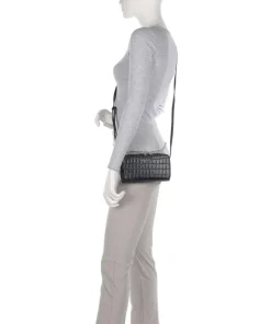 Liebeskind Wallets|Crossbody Bags-Lou Croco XS Wallet embossed leather