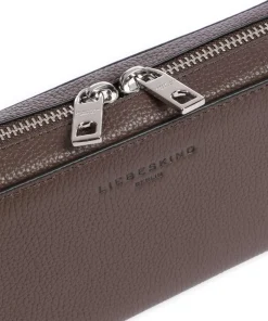 Liebeskind Wallets|Crossbody Bags-Lou Small Pebble XS Wallet grained cow leather