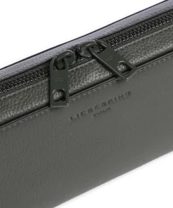 Liebeskind Wallets|Crossbody Bags-Lou Small Pebble XS Wallet grained cow leather