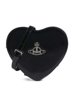 Vivienne Westwood Crossbody Bags-Louise Heart Shiny Patent Crossbody bag patent leather