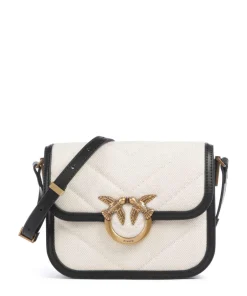 Pinko Crossbody Bags-Love Box Mini Crossbody bag canvas