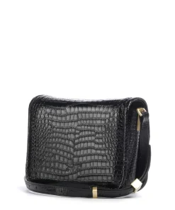 Pinko Crossbody Bags-Love Box Mini Crossbody bag embossed leather
