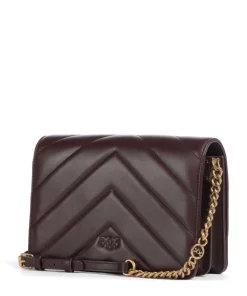 Pinko Clutch & Evening Bags|Crossbody Bags-Love Click Classic Crossbody bag sheepskin leather