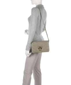 Pinko Clutch & Evening Bags|Crossbody Bags-Love Click Classic Crossbody bag sheepskin leather