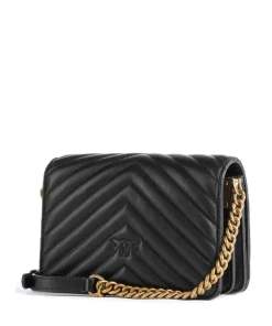 Pinko Clutch & Evening Bags|Crossbody Bags-Love Click Mini Crossbody bag sheepskin leather