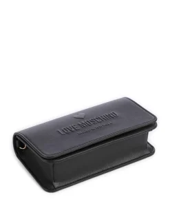 Love Moschino Crossbody Bags-Love Embossed Crossbody bag imitation leather