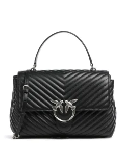 Pinko Handbags-Love Lady Puff Big Handbag sheepskin leather