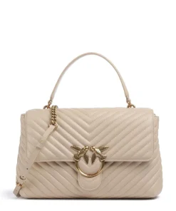 Pinko Handbags-Love Lady Puff Big Handbag sheepskin leather
