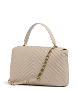 Pinko Handbags-Love Lady Puff Big Handbag sheepskin leather