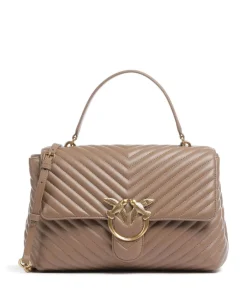 Pinko Handbags-Love Lady Puff Big Handbag sheepskin leather