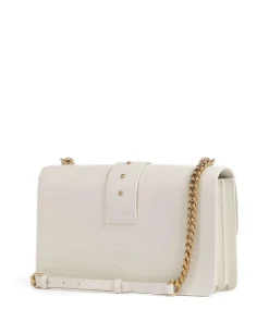 Pinko Crossbody Bags-Love One Classic Crossbody bag fine grain cow leather