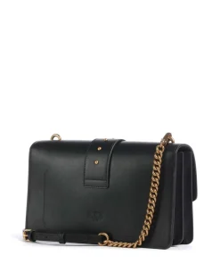 Pinko Crossbody Bags-Love One Classic Crossbody bag softly grained calfskin