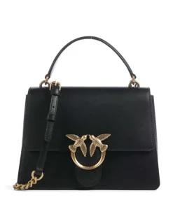 Pinko Handbags|Crossbody Bags-Love One Classic Handbag fine grain cow leather