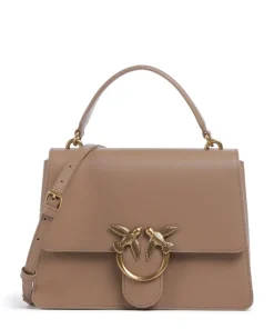Pinko Handbags|Crossbody Bags-Love One Classic Handbag fine grain cow leather