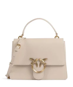Pinko Handbags|Crossbody Bags-Love One Classic Handbag fine grain cow leather