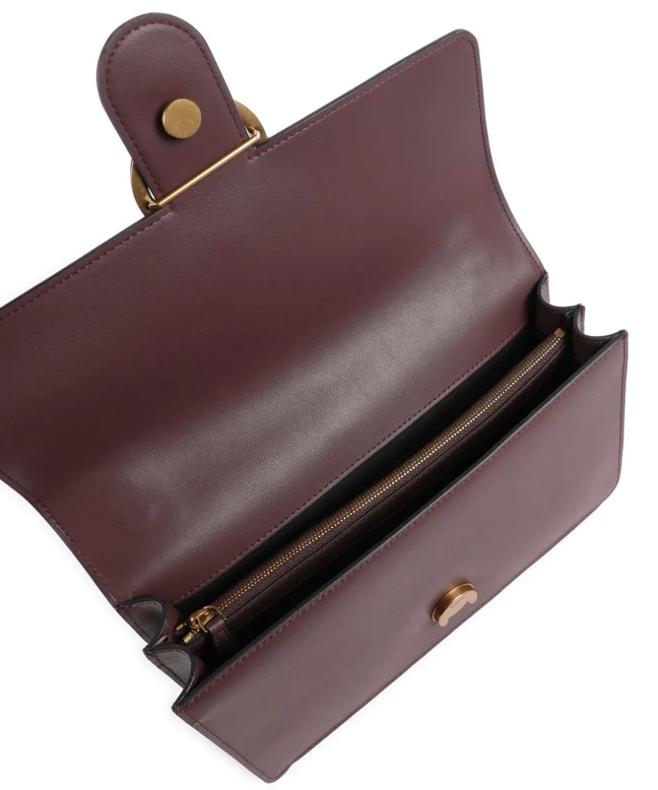 Pinko Shoulder Bags|Crossbody Bags-Love One Classic Shoulder bag fine grain cow leather