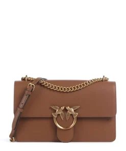 Pinko Shoulder Bags|Crossbody Bags-Love One Classic Shoulder bag fine grain cow leather