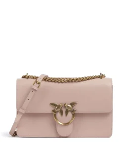 Pinko Shoulder Bags|Crossbody Bags-Love One Classic Shoulder bag fine grain cow leather