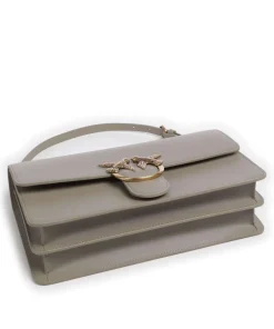 Pinko Shoulder Bags|Crossbody Bags-Love One Classic Shoulder bag fine grain cow leather