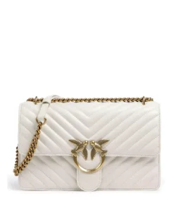 Pinko Clutch & Evening Bags|Shoulder Bags-Love One Classic Shoulder bag sheepskin leather