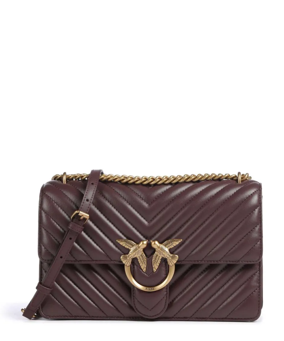 Pinko Shoulder Bags|Crossbody Bags-Love One Classic Shoulder bag sheepskin leather